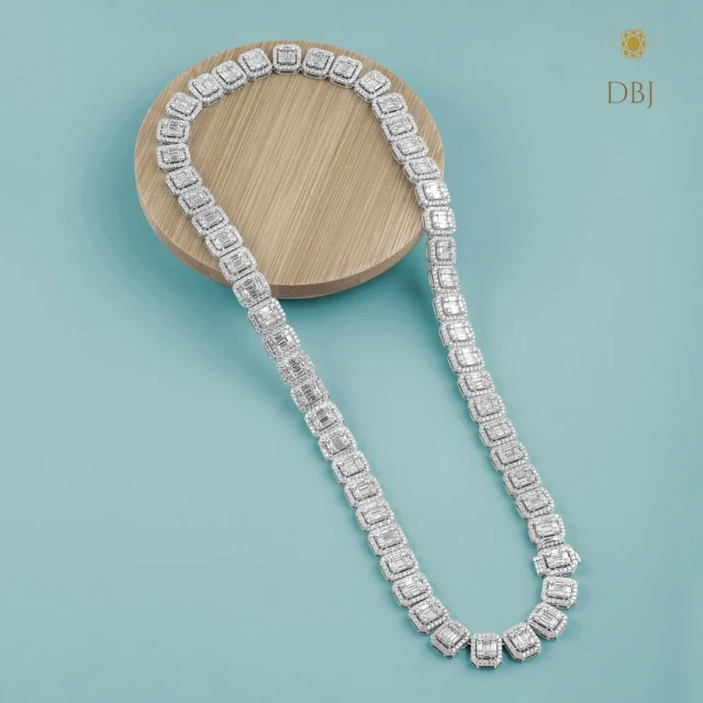 ✨ Elegance in every layer. The tennis-style illusion necklace, adorned with shimmering diamonds, is the epitome of timeless sophistication. Perfect for every occasion, it’s your ultimate statement of luxury. 💎✨ #ShineBright
#DiamondNecklace #TennisStyleJewelry #LuxuryJewelry #DiamondLover #JewelryGoals #TimelessElegance #StatementNecklace #JewelryAddict #ShimmerAndShine #SparkleSeason #ElegantJewelry #JewelryTrends2025 #DiamondsForever #FineJewelry #IllusionNecklace