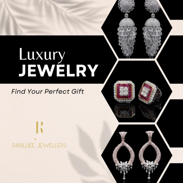 Unveiling timeless elegance with our exquisite gemstone earrings. Elevate every moment with Ranujee Jewellers’ fine craftsmanship and dazzling designs. 💎✨ #JewelsOfPerfection
#RanujeeJewellers #FineJewelry #GemstoneJewelry #EarringsOfElegance #LuxuryJewelry #TimelessDesigns #JewelryAddict #CraftedWithLove #SparkleEveryday #JaipurJewelry