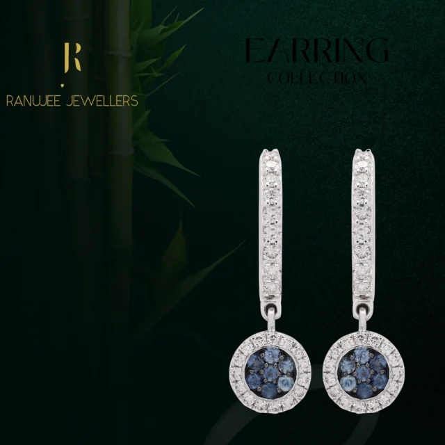 Elegance in motion! ✨ These diamond and blue sapphire dangles from Ranujee Jewellery are the perfect blend of luxury and sophistication. Let your style shine with every sway!
#RanujeeJewellery #BlueSapphire #DiamondDangles #LuxuryJewelry #JaipurJewelry #GemstoneElegance #StatementEarrings #FineJewelry #TimelessGlam #JewelryLover