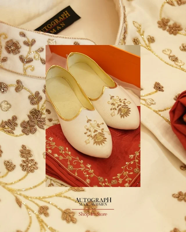 Every Detail, A Statement.
Embrace tradition with a modern edge in this intricately embroidered Sherwani set, paired with matching handcrafted footwear. Perfect for the groom who appreciates the finer things.

Only at Autograph Man & Women

✨️Luxe embroidery

✨️Regal aesthetics

✨️Complete festive look

Visit us in-store and discover the elegance.

#AutographManAndWomen #GroomStyle #WeddingWear #IndianMenswear #CraftedToPerfection #SherwaniLove #TraditionalElegance #ShopInStore