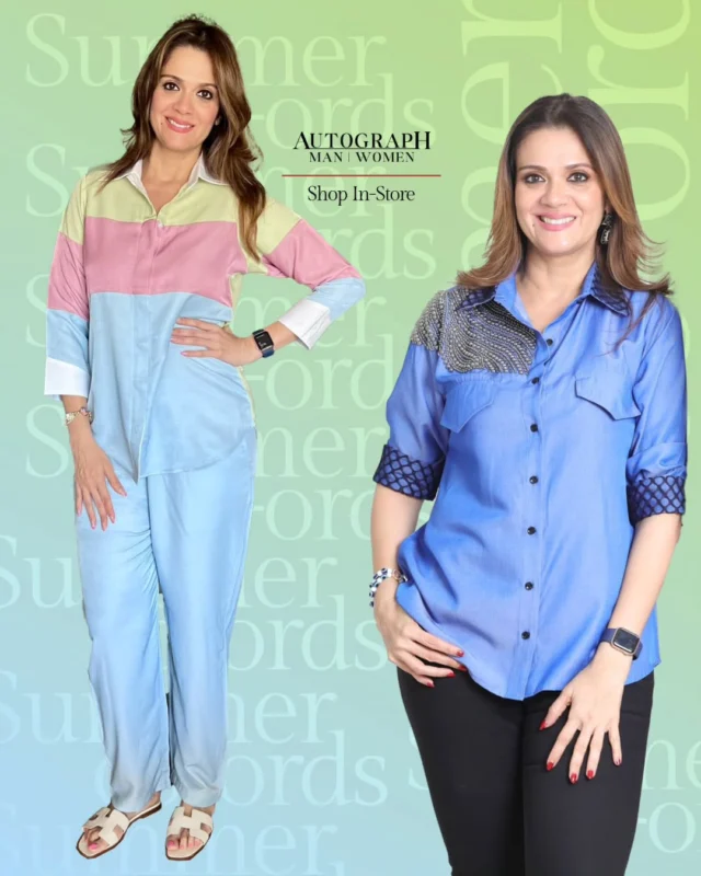 Step into Summer in Style!
From bold color blocking to classic denim vibes – elevate your wardrobe with fresh, breezy looks only at Autograph - Man | Women.

Shop In-Store Today and make your summer unforgettable!

#AutographStyle #SummerSwords #InStoreNow #StyleStatement #WomensWear #SummerFashion #ColorPop #ChicAndClassy