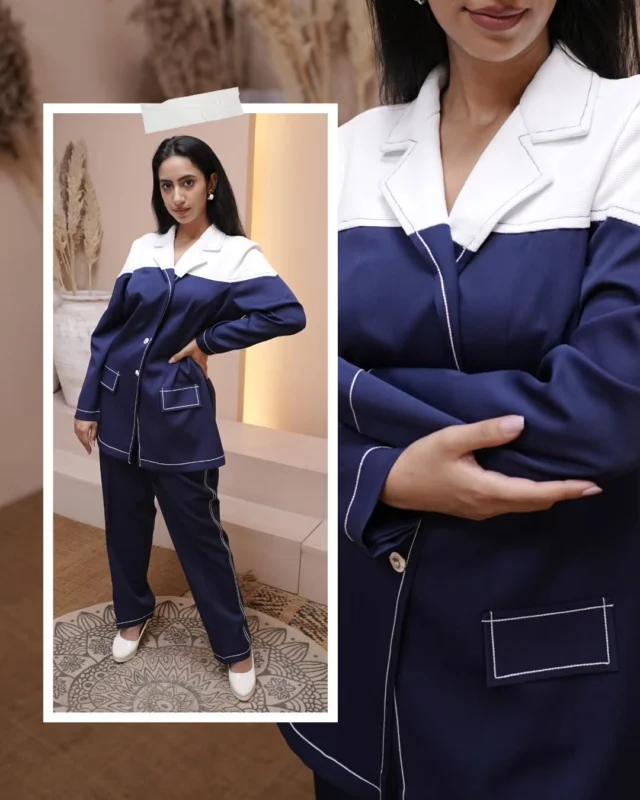💼 Power meets polish.

This navy and white co-ord set from Autograph Man | Women is all about sharp lines, bold contrast, and effortless style.

Tailored to turn heads, whether you're leading the room or owning your day.

#AutographManWomen #PowerDressing #ModernElegance #CoOrdSet #TailoredLooks #StatementStyle #BoldAndBeautiful #EffortlessChic #StyleThatSpeaks