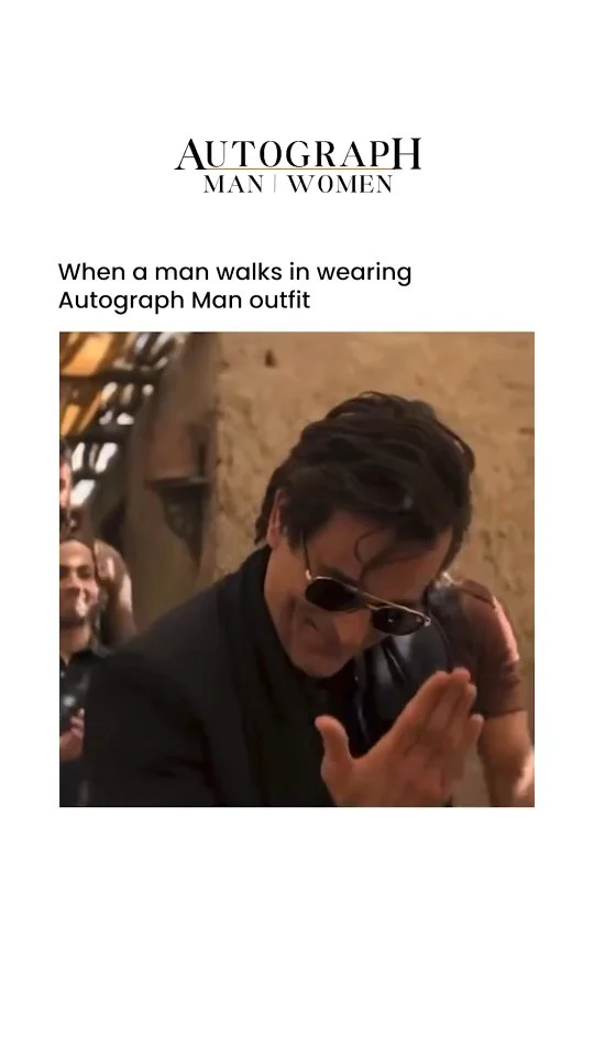 Not just an entry, a statement.
That’s what an Autograph Man outfit does.#autographman  #jaipurfashionbrand #mensfashionindia #womensfashionindia #boldstyle #chicfashion #trendingreelsindia #ootdindia #partywearfashion #everydaystyle[autograph man autograph women jaipur fashion brand mens outfit womens chic style party wear office wear daily wear fashion bold stylish outfits trending fashion brand]