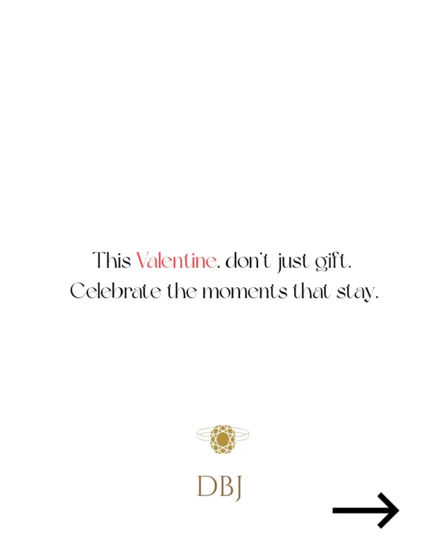 This Valentine, celebrate love in its most honest form 🤍
The everyday moments, the unspoken emotions, and the sparkle that says it all.
#DBJ #DBJJewels #ValentinesWithDBJ #PearSolitaire #StatementRing LoveInDetails TimelessBrilliance DiamondMoments LuxuryJewellery EverydayLove ModernRomance