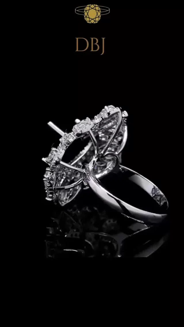 Bold, romantic, and effortlessly striking.
This heart-shaped cocktail ring mounting, adorned with round and fancy-shaped diamonds, is designed to capture attention and celebrate brilliance in every detail. A true statement of luxury and artistry. ✨💎#DBJ #DBJJewels #HeartShapeRing #CocktailRing #DiamondMounting FancyShapeDiamonds LuxuryJewellery FineJewellery StatementJewels TimelessElegance CraftedBrilliance ModernHeirloom 💍✨