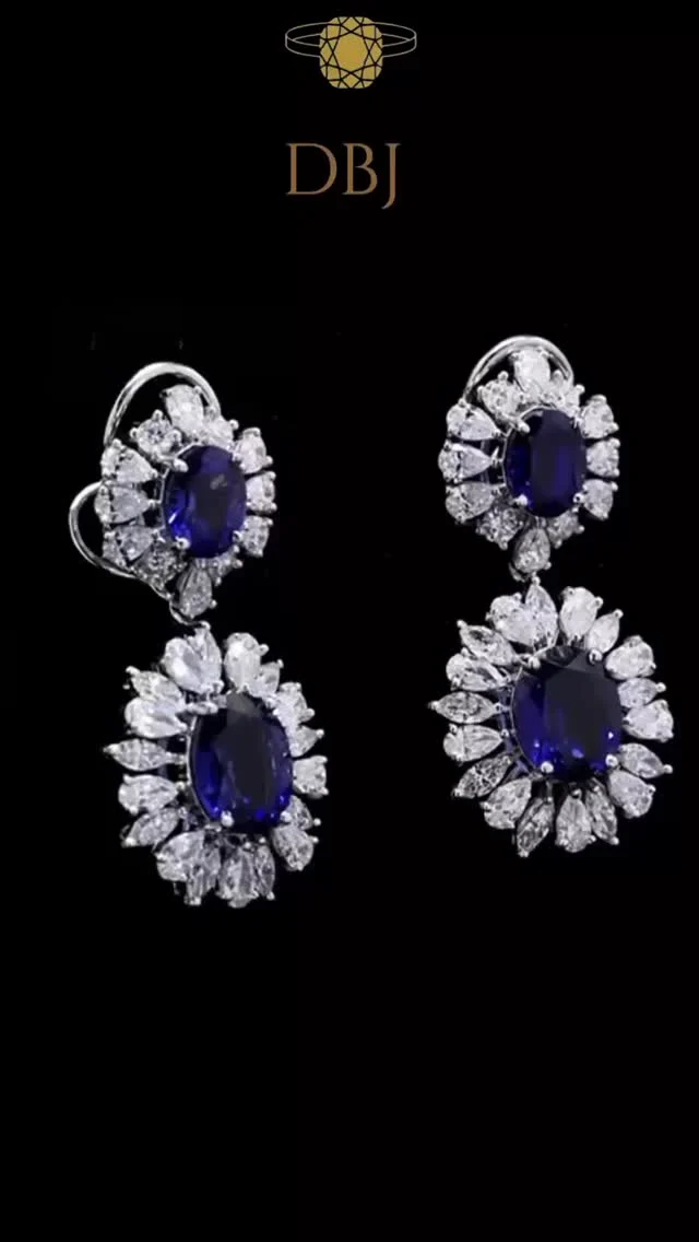 A captivating blend of colour and brilliance 💙
These blue sapphire earrings, studded with exquisite fancy-shape diamonds, embody refined craftsmanship and timeless luxury. Designed to illuminate every moment with elegance and grace. ✨#DBJ #DBJJewels #BlueSapphire #SapphireEarrings #FancyShapeDiamonds LuxuryJewellery FineDiamondJewellery TimelessElegance StatementJewels CraftedLuxury JewelsOfElegance BrillianceInEveryDetail 💎